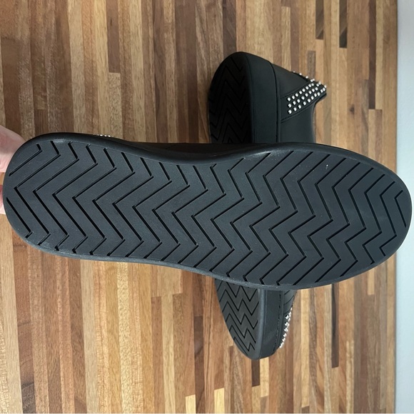 NIB Maje Flowstuds Leather Studded Trainer Sneakers - Picture 13 of 16